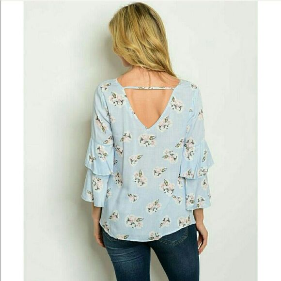 Floral top - Picture 3 of 4